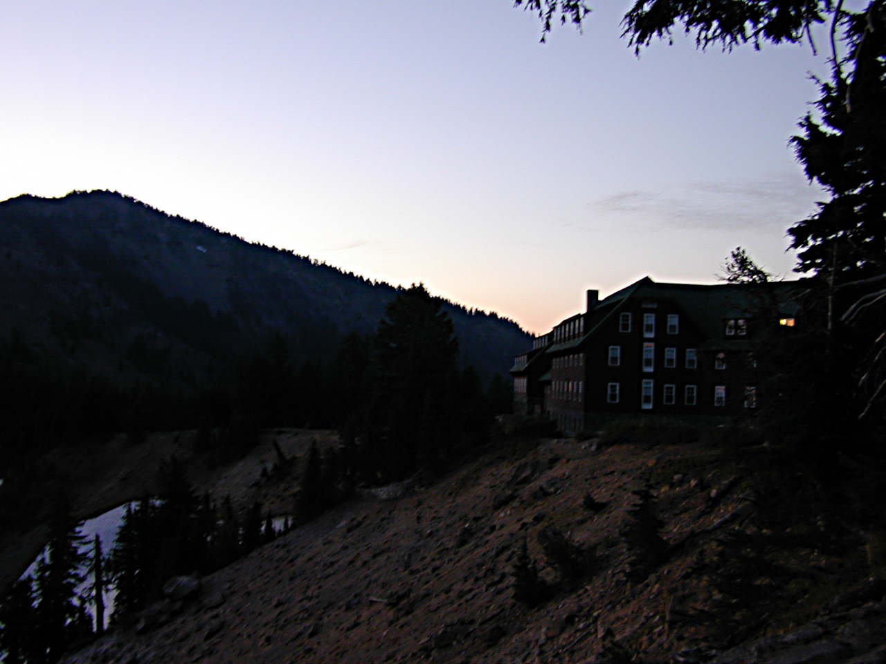 Garfield Peak and the Lodge