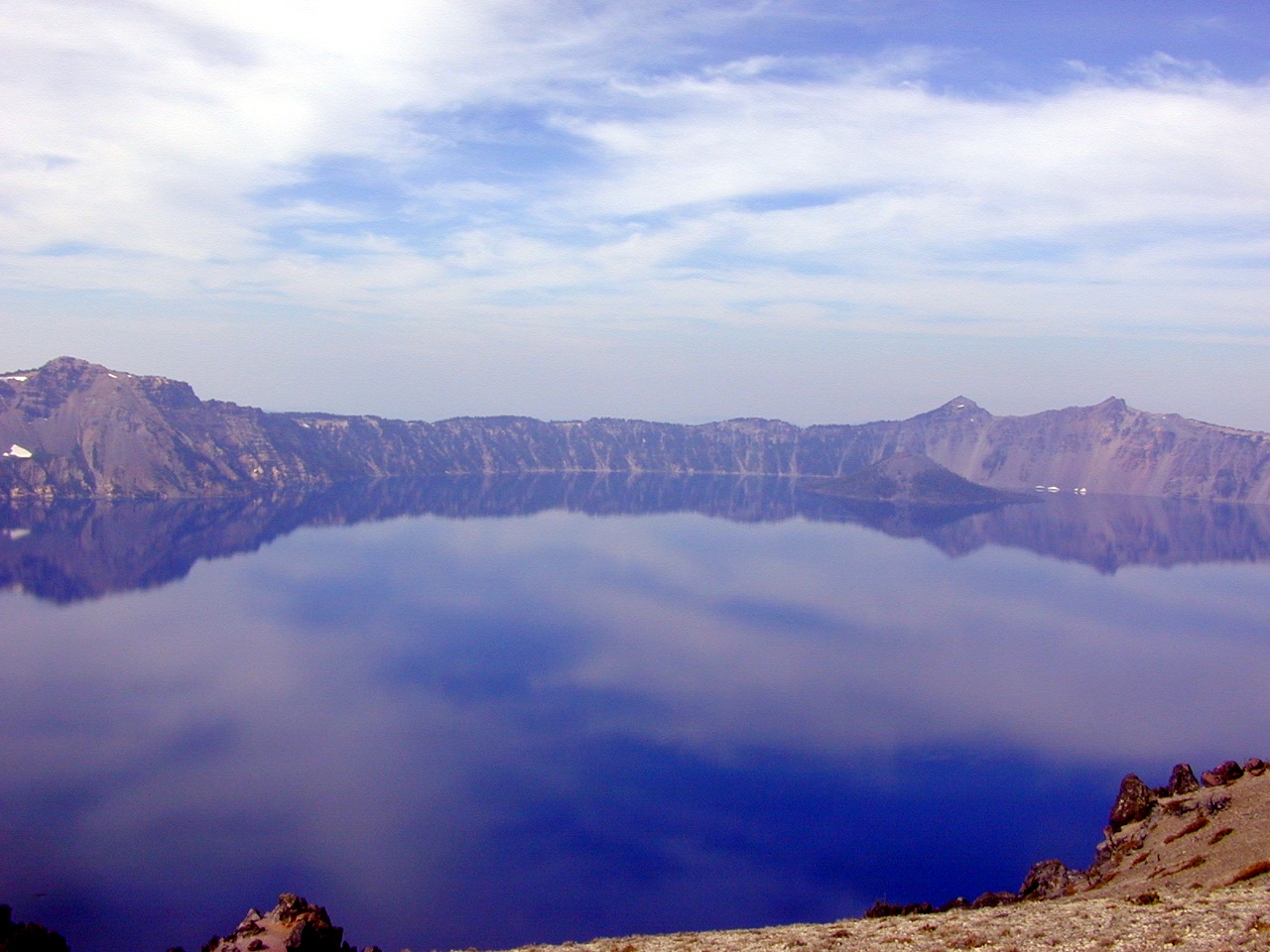 Crater Lake from the east rim