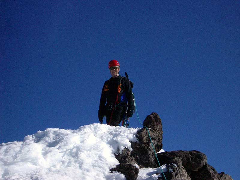 Mark on the summit