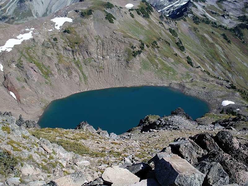 Goat Lake from Hawkeye Point