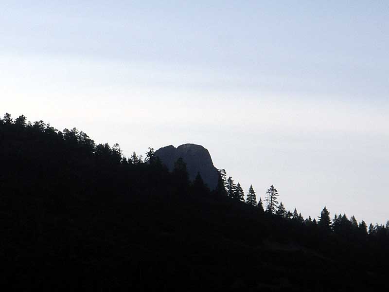 Pilot Rock from near Siskiyou Summit