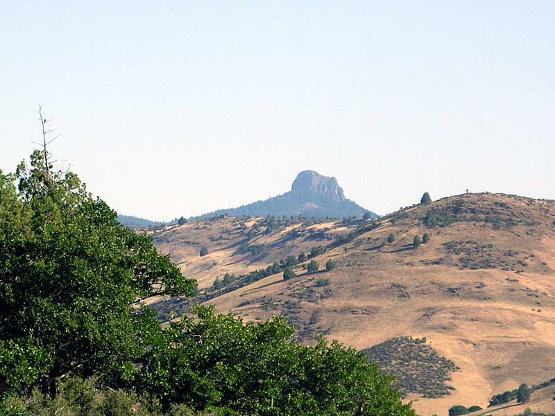 Pilot Rock, from the Ager Rd.
