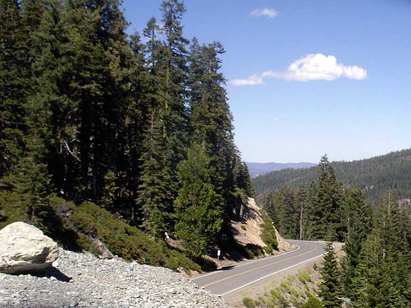 Descent from Carter Summit to Callahan