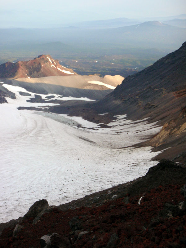 What remains of the Collier Glacier