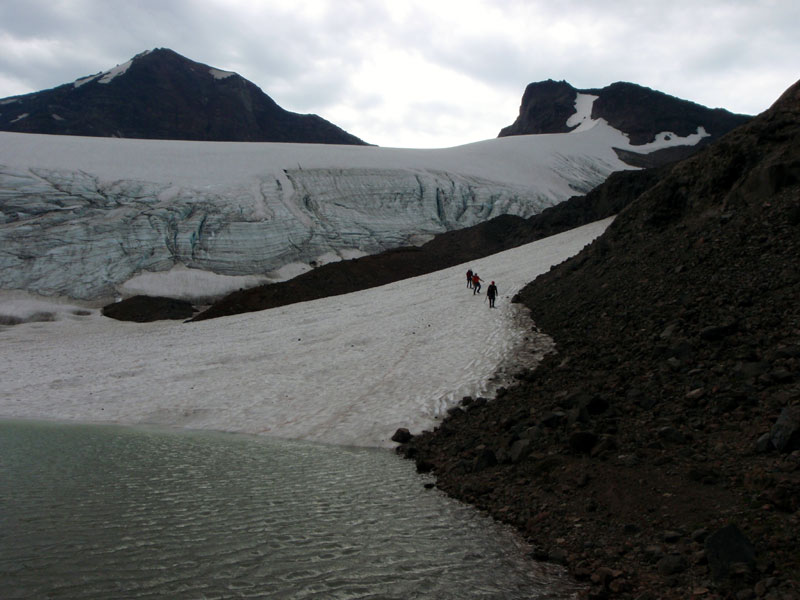 Edge of Hayden Glacier