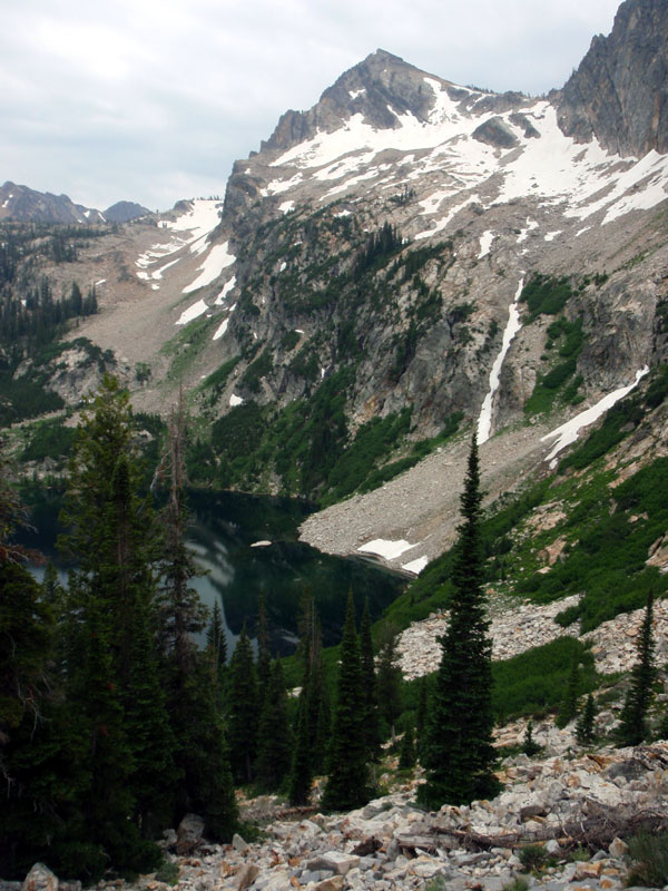 Alpine Peak and Alpine Lake