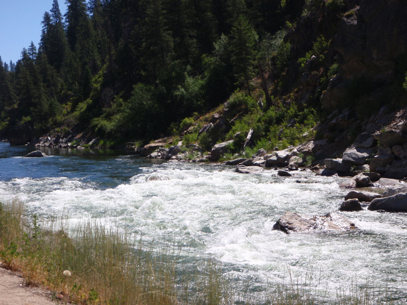 A rougher stretch of the Payette