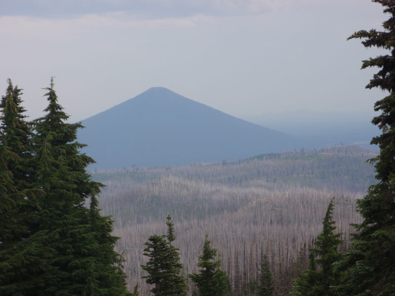 Black Butte and the burn