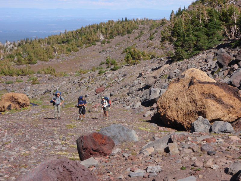 In the Thayer basin