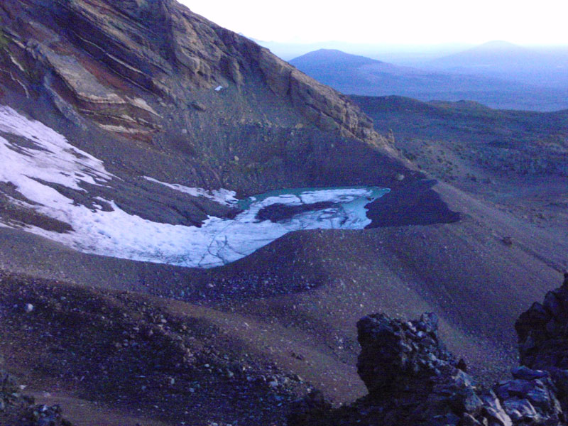 Lake below Thayer Glacier