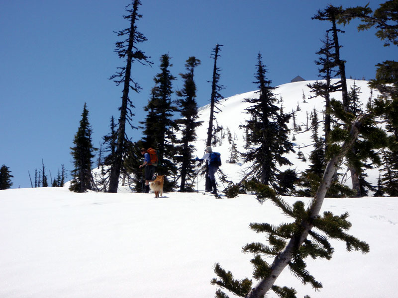 South peak of Sand Mountain