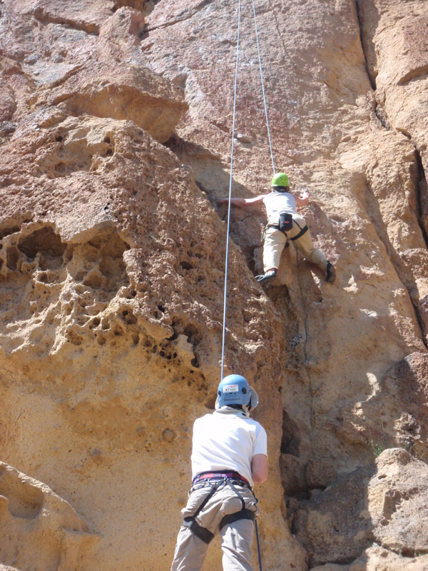 Sue S on Snuffy Smith Buttress