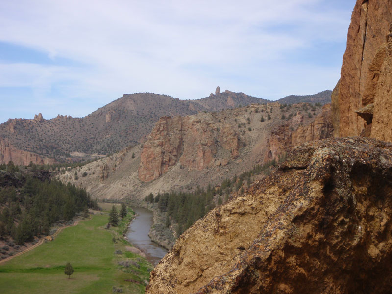 Downstream on the Crooked River