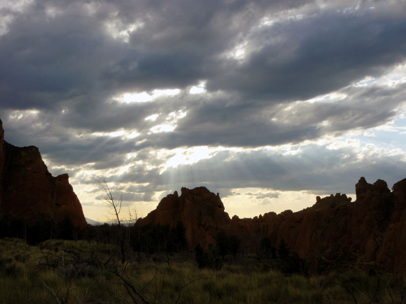 Crepuscular rays