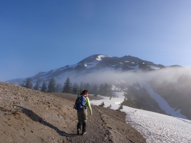 Best view of South Sister of the day!