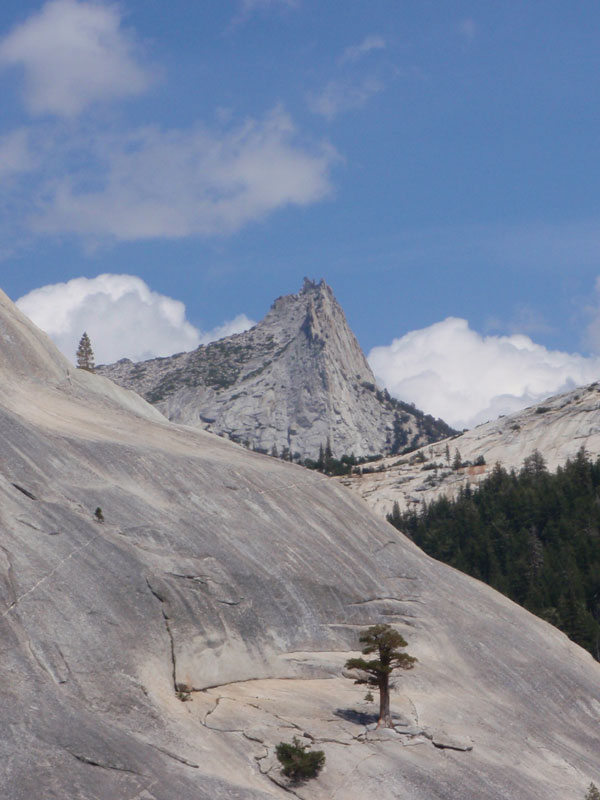 Cathedral Peak with Eichorn&#8217;s Pinnacle in front