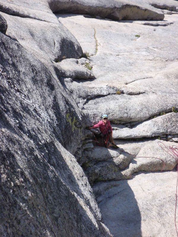 April patiently waits to climb last pitch of ZT