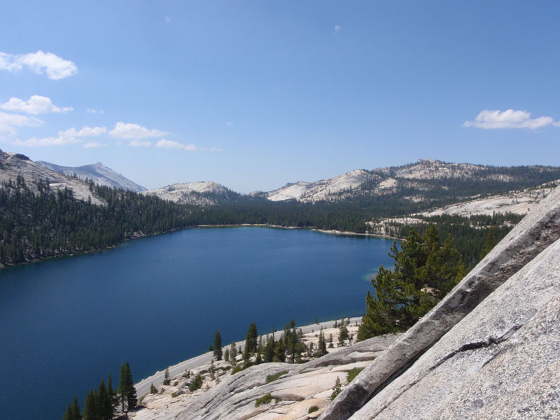 Tenaya Lake from left side of HF