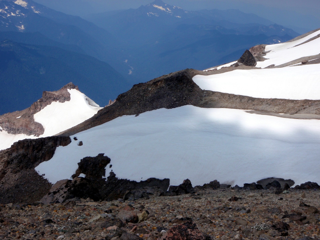 West slope of Glacier Peak