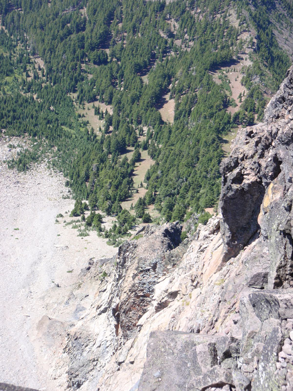 The west ridge (Doug and I climbed this last year)
