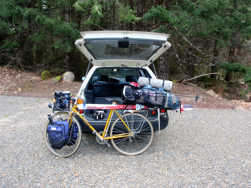 Bike loaded up &amp; ready to go