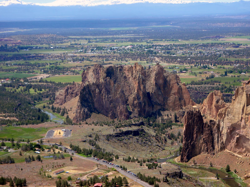 Smith Rock from The Wombat