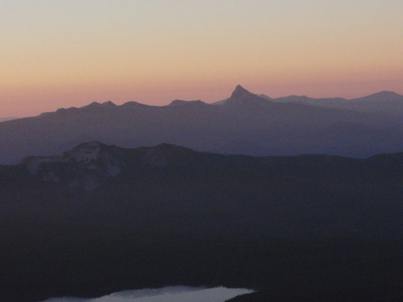Sawtooth Mountain and Mt. Thielsen