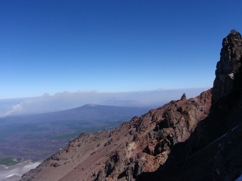 Smoke obscures Mt. Washington