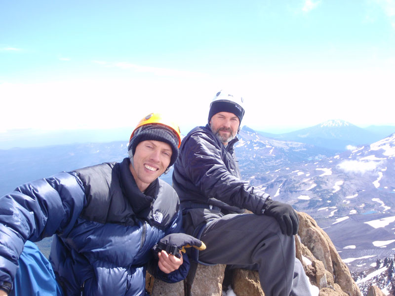 Boyan and Ivan on the summit