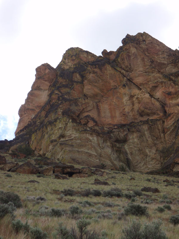 Upper part of the Wombat, including our route for the day (and the trip!): Birds in a Rut