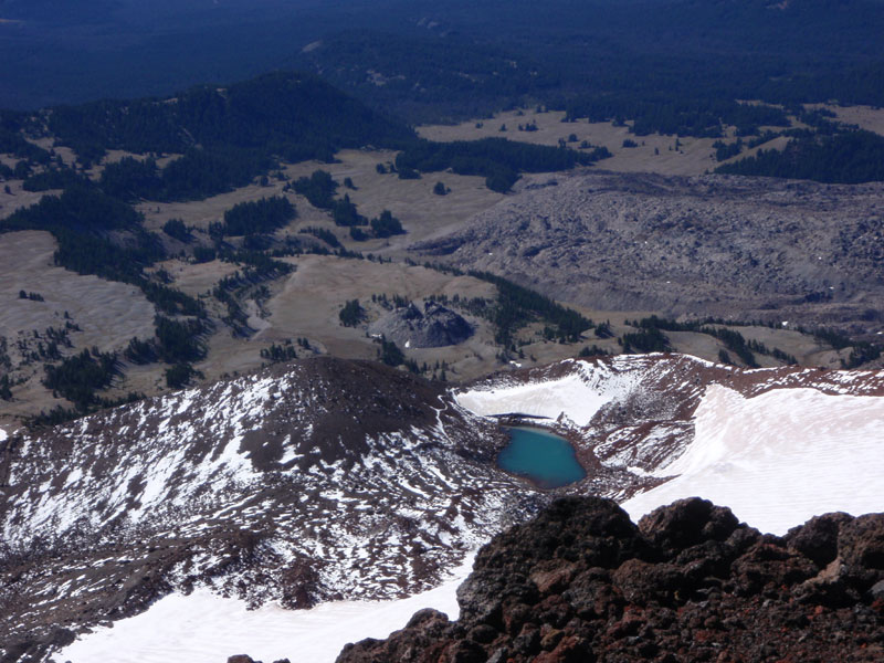 Pool below Lewis Glacier