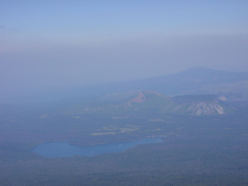 Big Lake from the summit