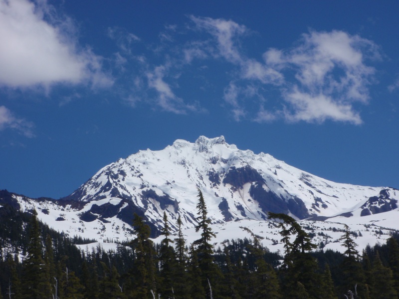 North Sister, from the lava flow