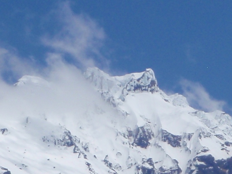 Detail of North Sister&#8217;s summit