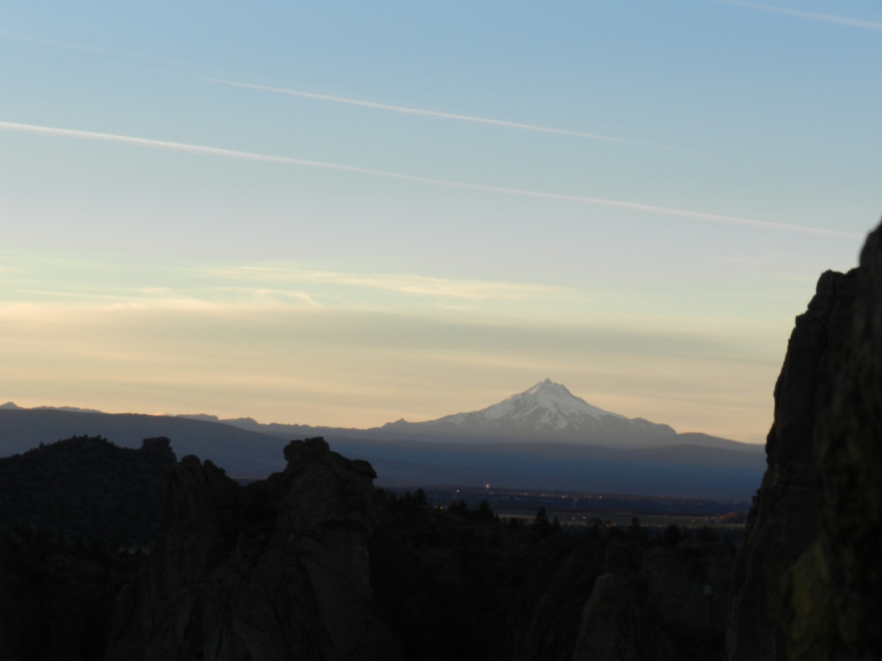Mt. Jefferson from the top of Adit Rock