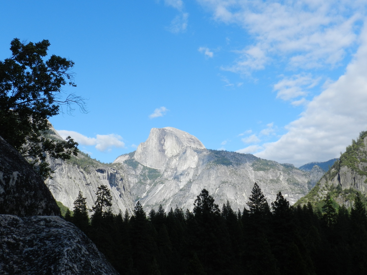 Half Dome from Swan Slabs (above West Slabs)