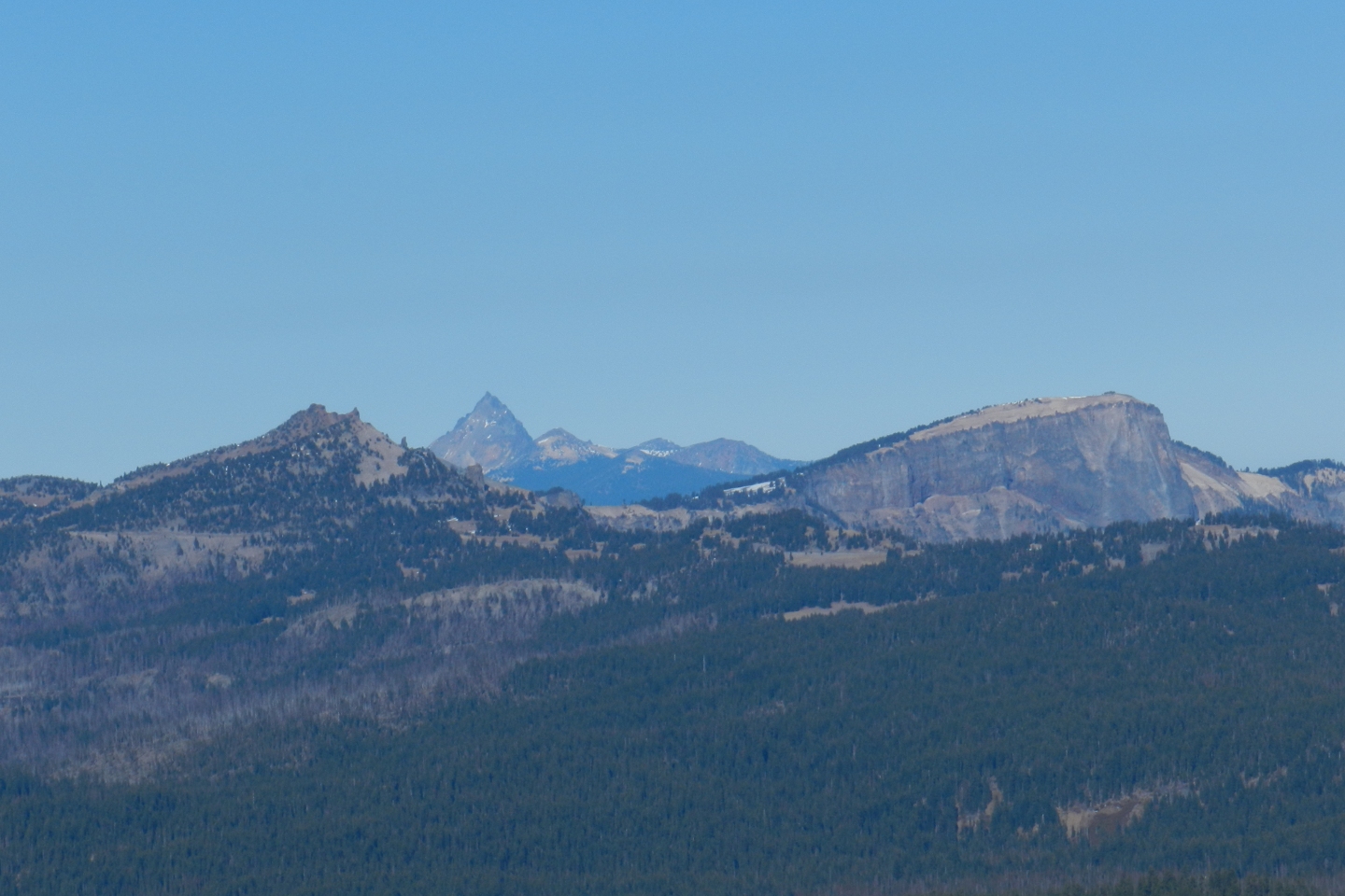 Hillman Peak, The Watchman, Mt. Thielsen and Llao Rock